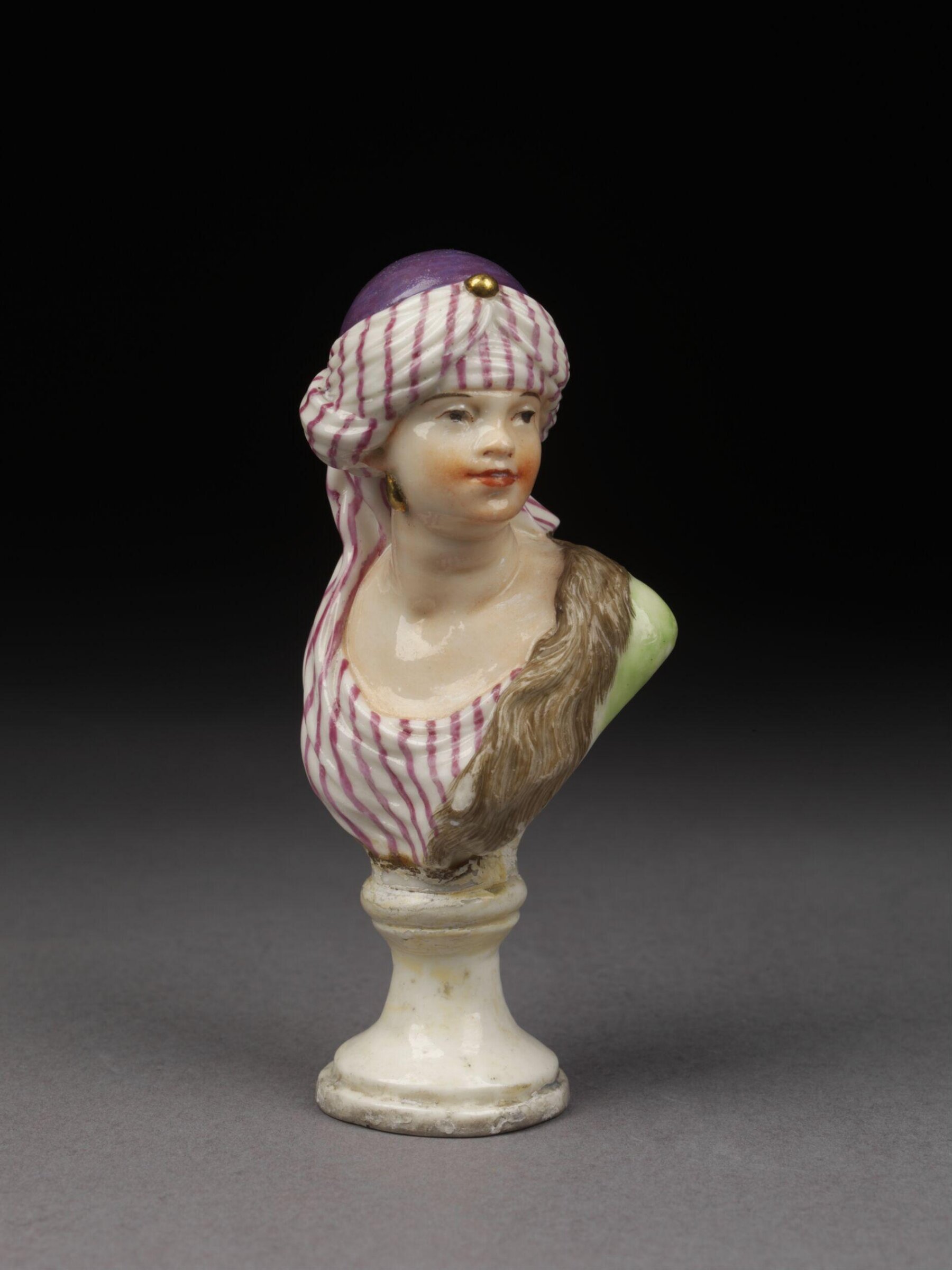 Bust, Naples Royal Porcelain Factory, late 18th century