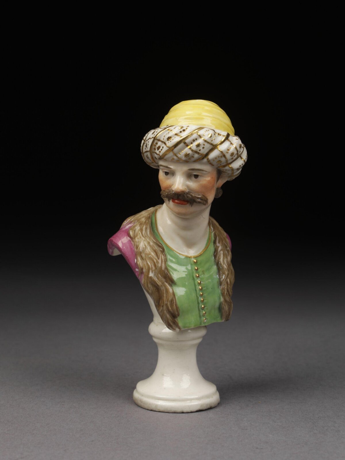 Bust, Naples Royal Porcelain Factory, late 18th century