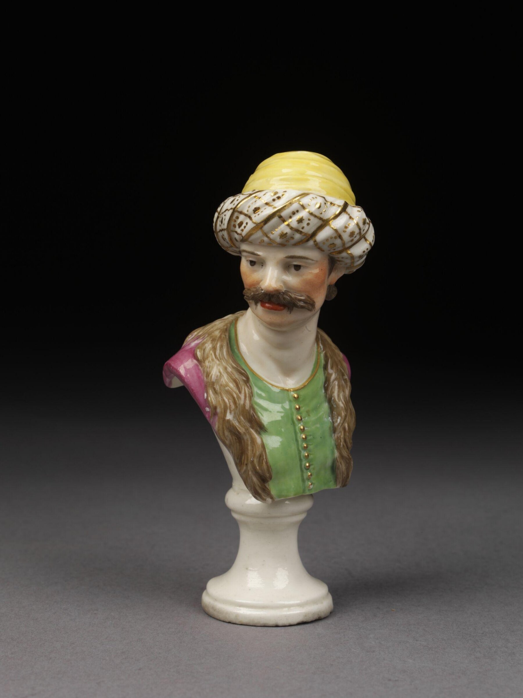 Bust, Naples Royal Porcelain Factory, late 18th century