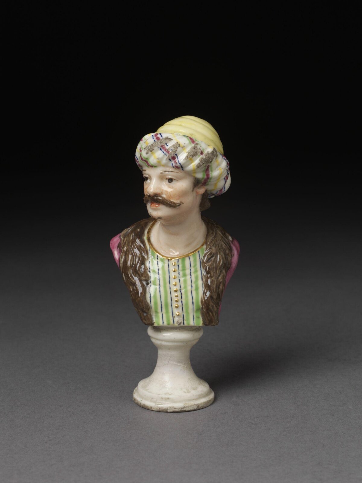 Bust, Naples Royal Porcelain Factory, late 18th century