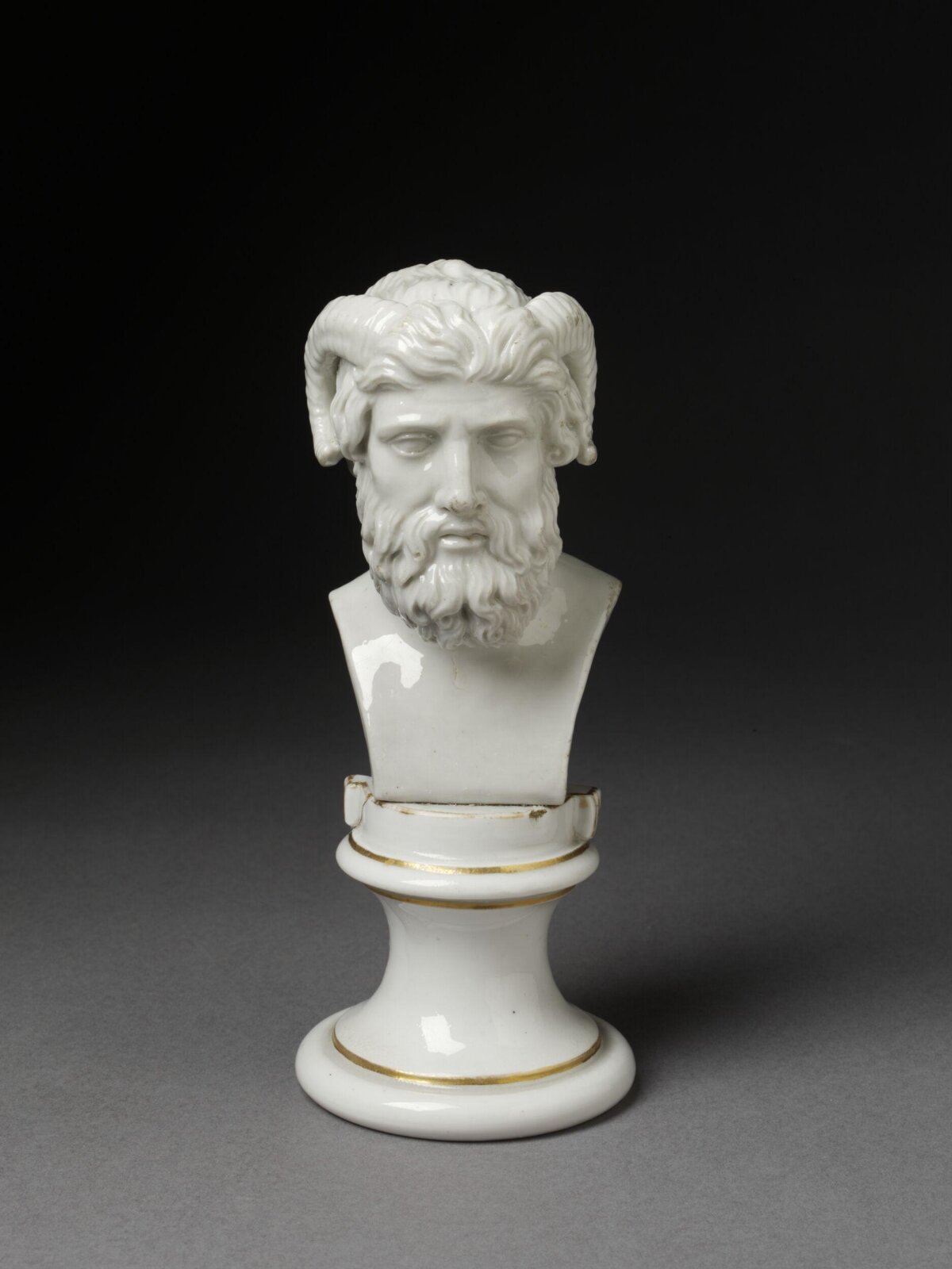 Bust, Cozzi pottery factory, ca. 1780-90