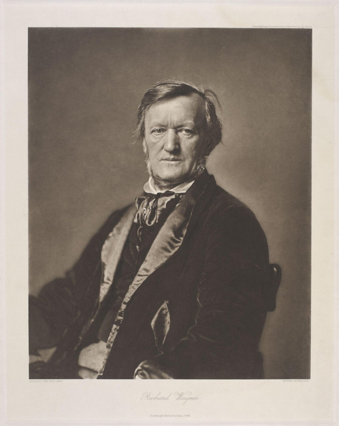 Hanfstaengl, Franz Seraph, Richard Wagner