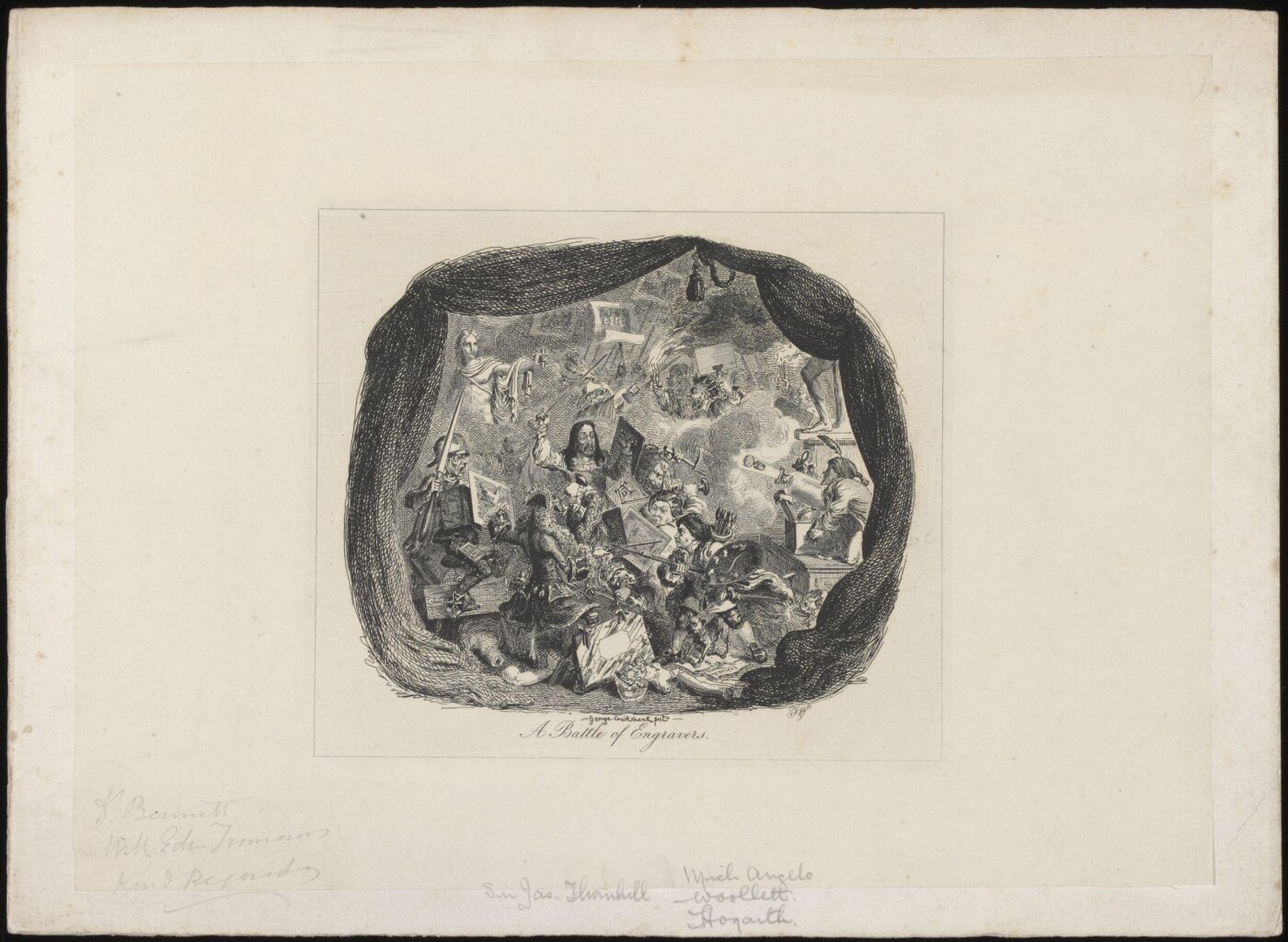 Cruikshank, George, H Beard Print Collection