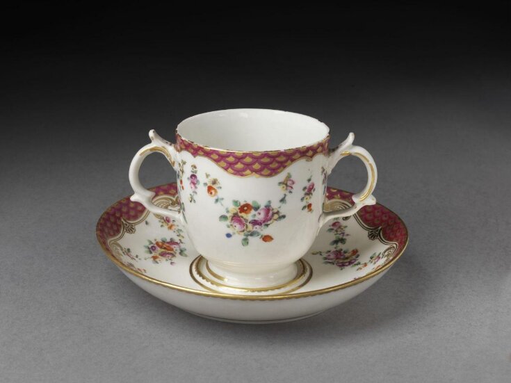 Chocolate Cup and Saucer top image