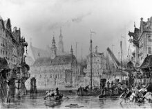 Hamburg, showing the Rathaus and the Old Exchange thumbnail 1