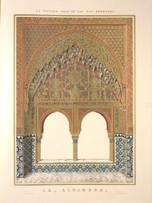 Plans, elevations, sections, and details of the Alhambra, vol. 1
