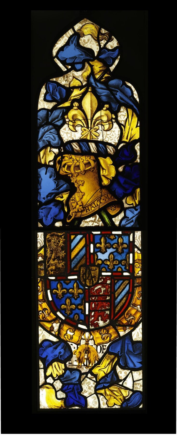 Armorial panel top image