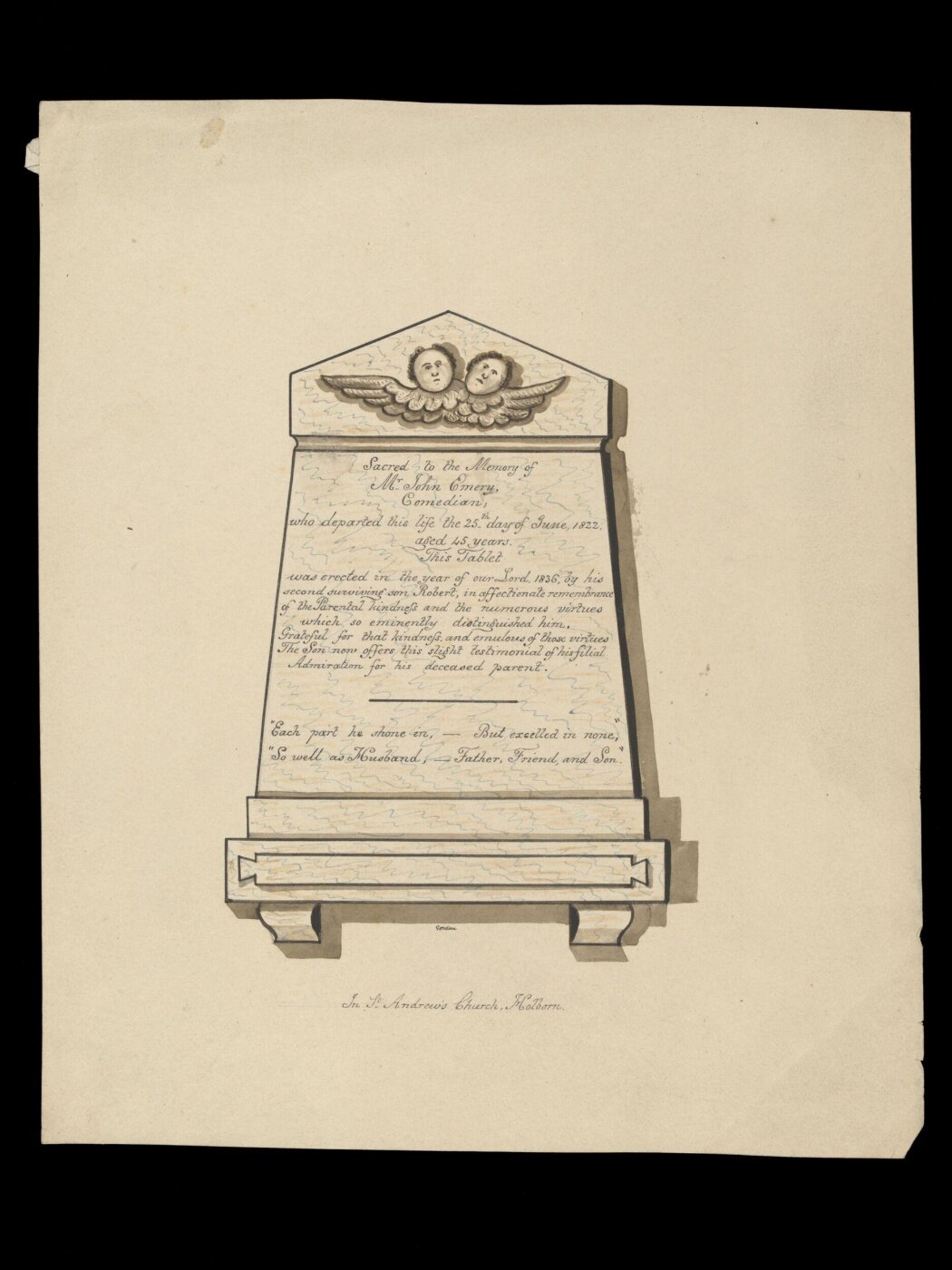 Unknown, H Beard Print Collection