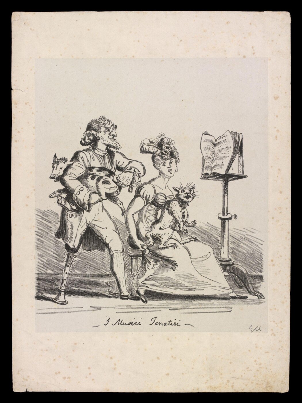 unknown, H Beard Print Collection