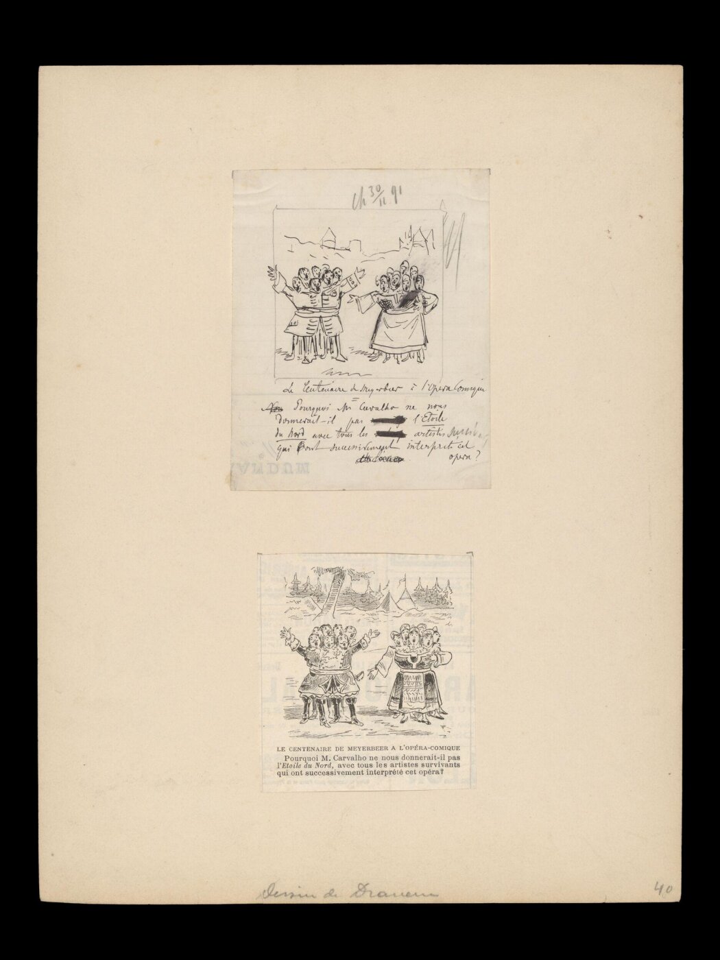 Unknown, H Beard Print Collection