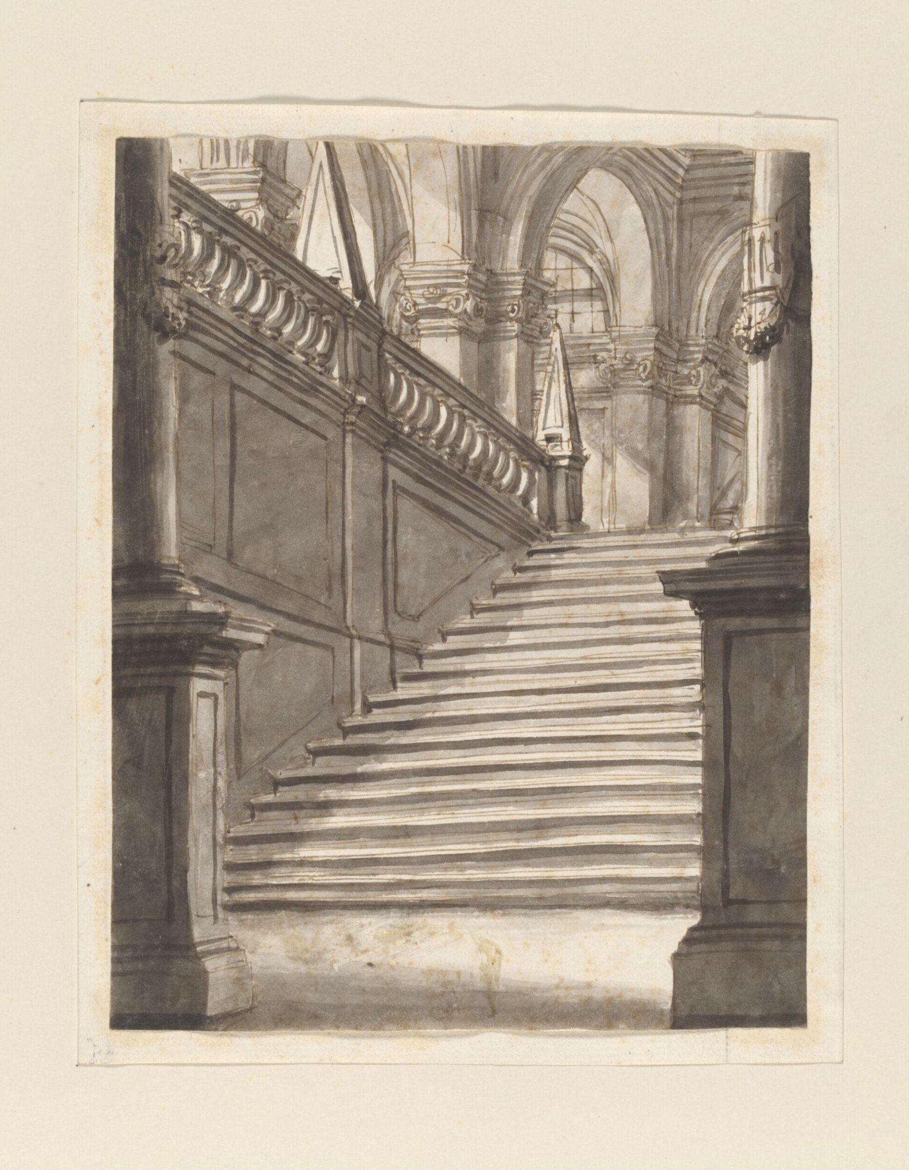 H Beard Print Collection, Giuseppe Galli Bibiena, early 18th century