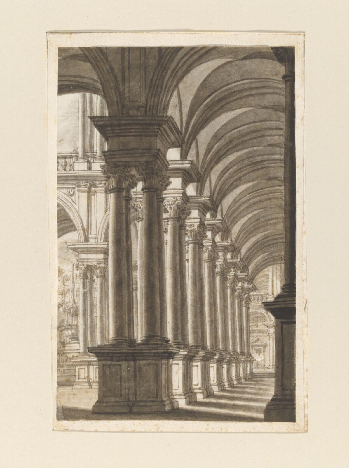 H Beard Print Collection, Giuseppe Galli Bibiena, early 18th century