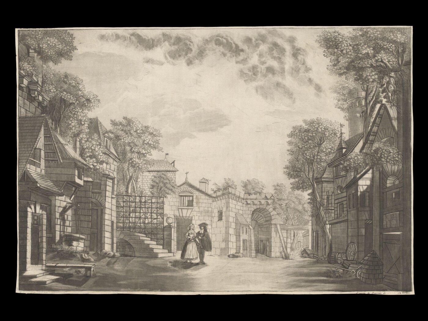 Unknown, H Beard Print Collection
