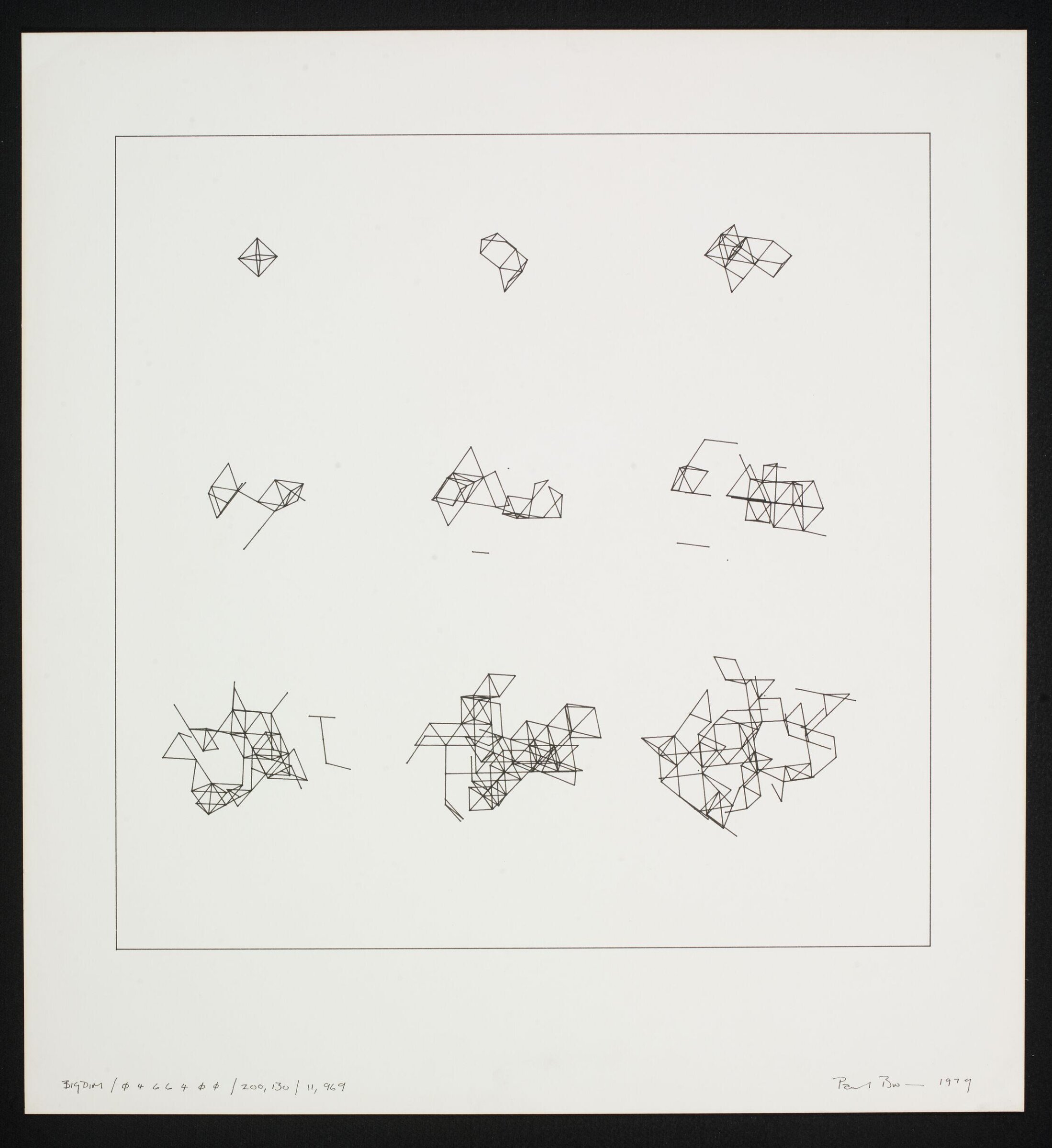 BIGDIM / 0 4 6 6 4 0 0 / 200, 130 / 11,969, Paul Brown, 1979