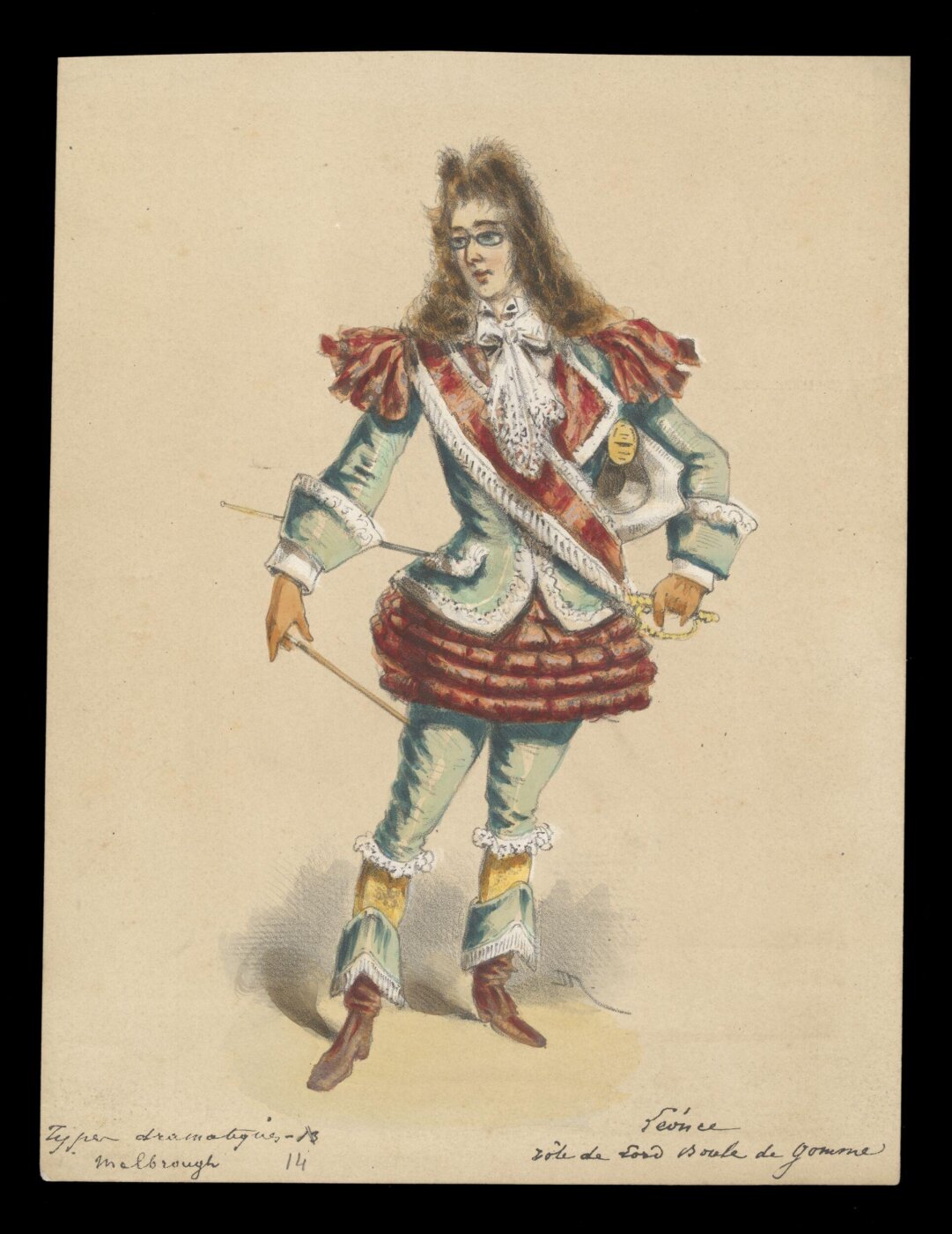 Unknown, H Beard Print Collection