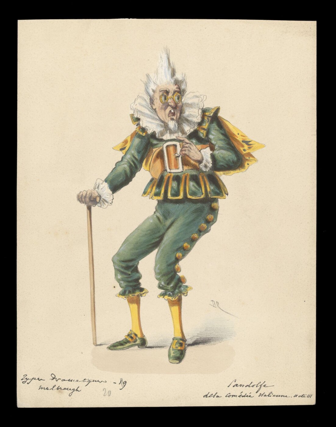 Unknown, H Beard Print Collection