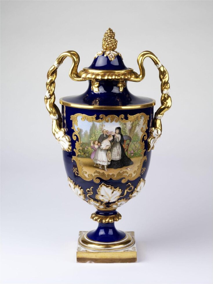 Vase and Cover top image