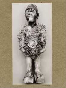 Figure Studded with Nails, called "Konde".  Cabinda region thumbnail 1