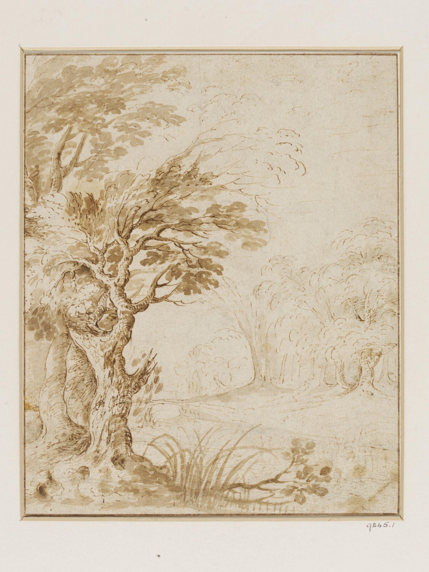 A Stream Bordered by Trees, Paul Bril, late 16th century - early 17th century