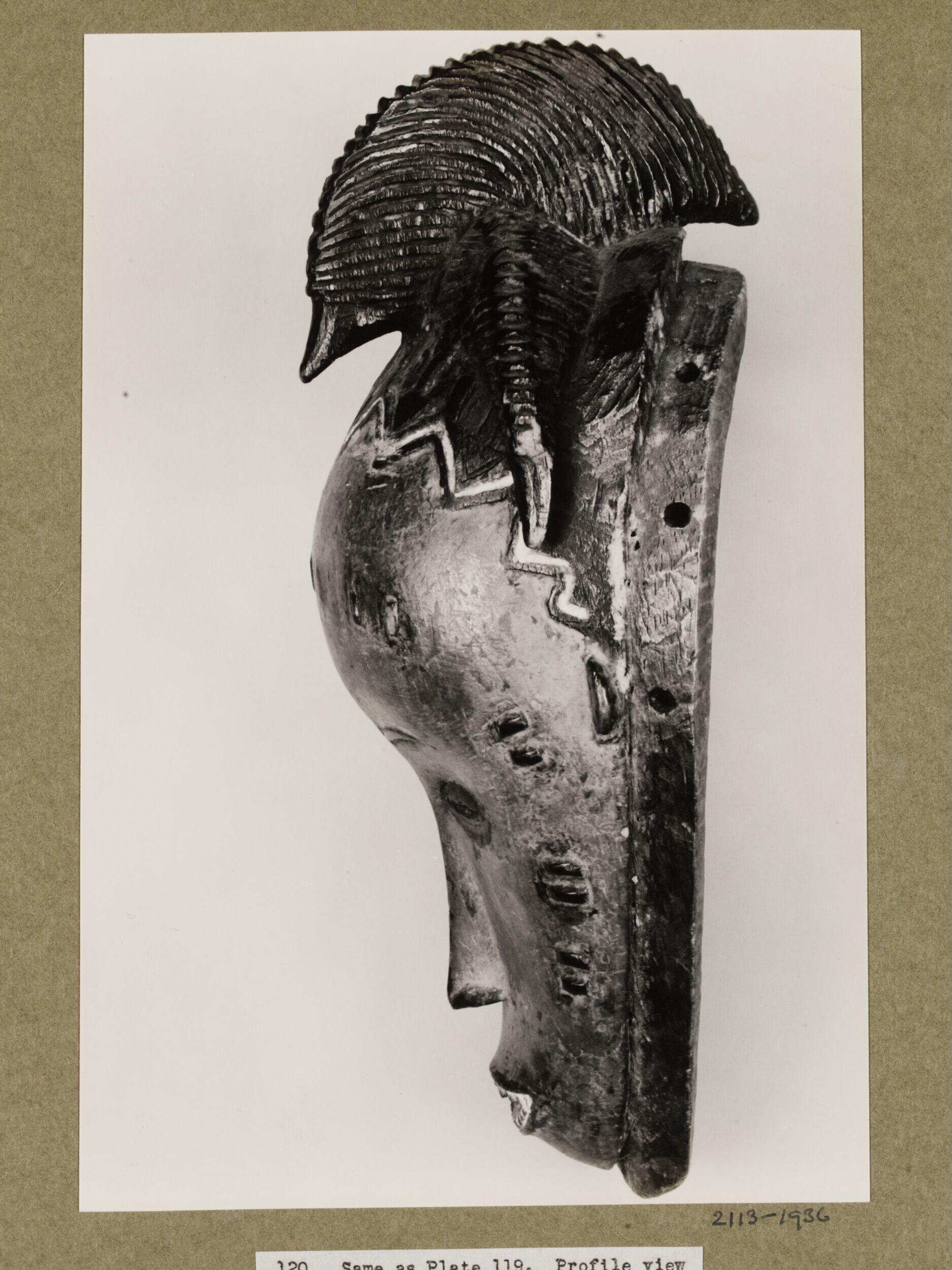 Polychrome mask, Ivory Coast