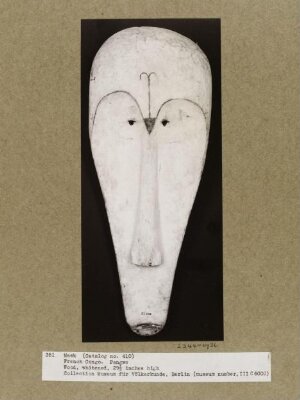 White Mask. Pangwe.
