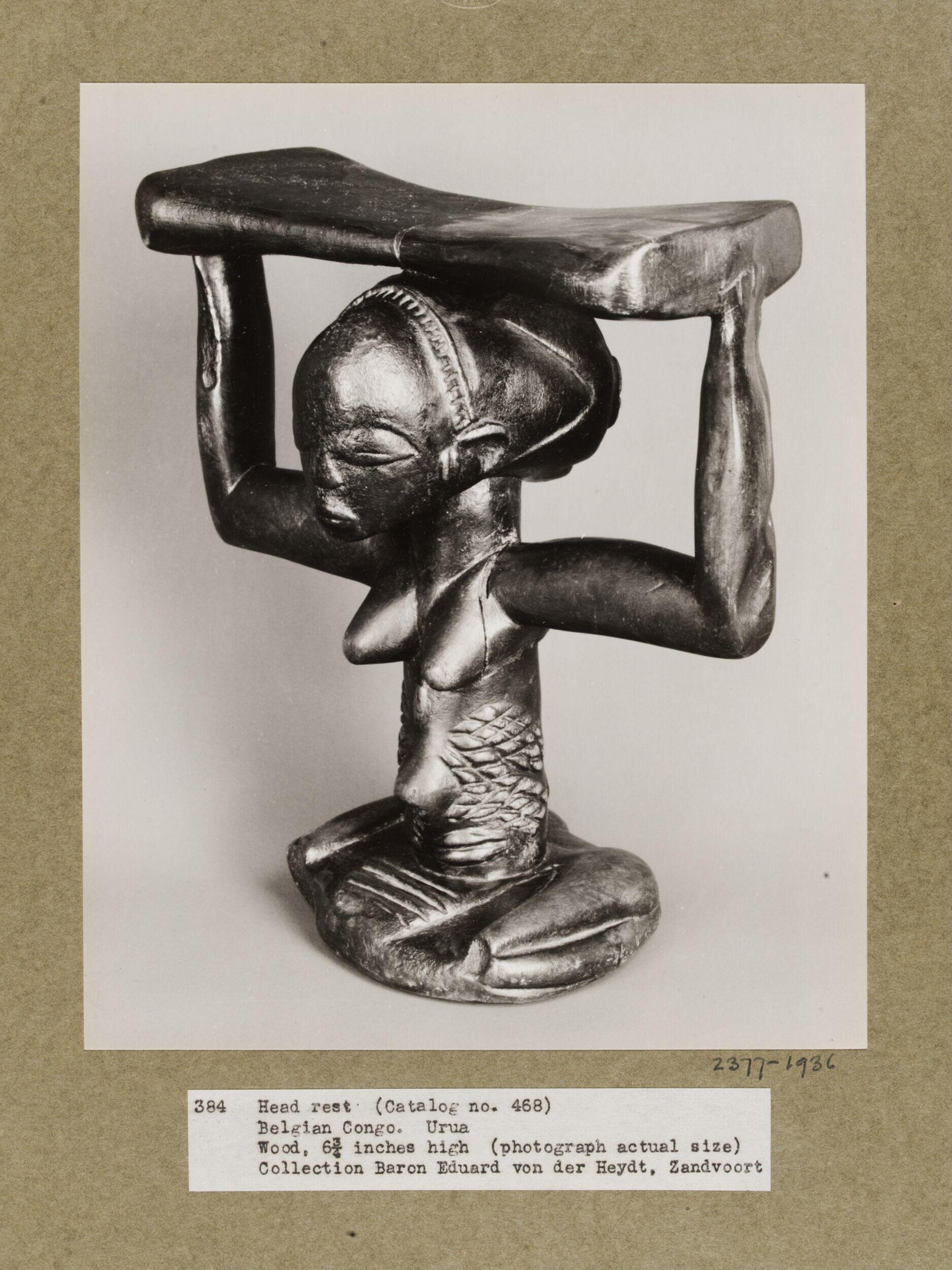 Head Rest, Urua. Congo