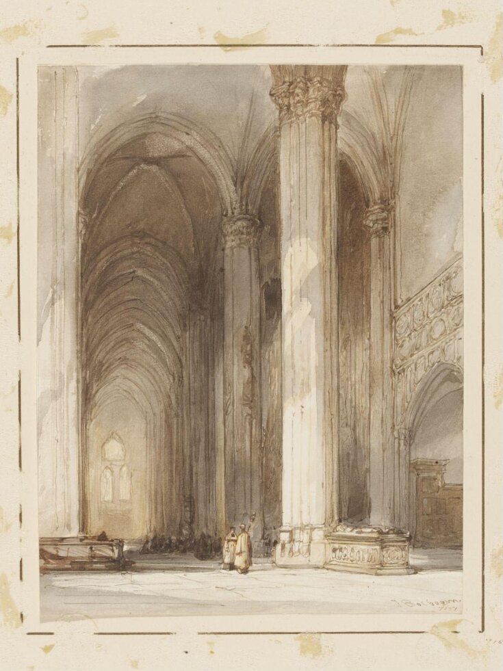 Interior of the Cathedral of Sts-Michel-et-Gudule, Brussels top image