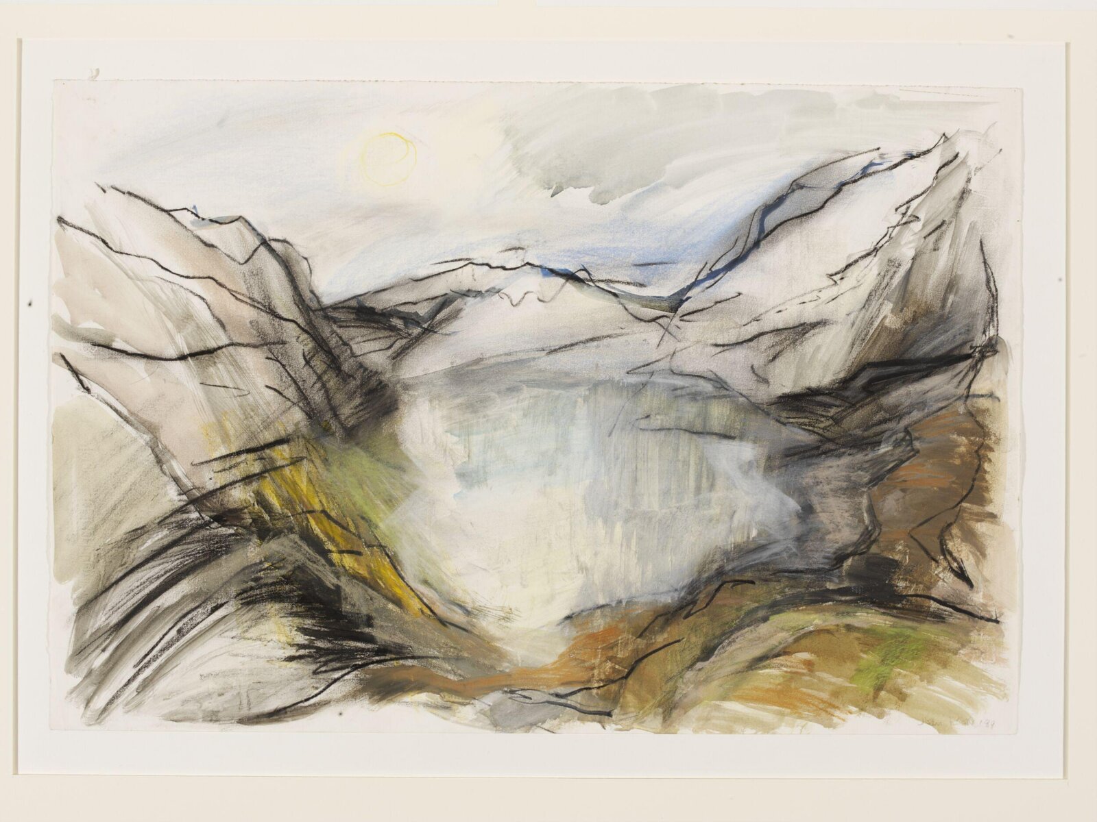 Landscape, North Wales, Joan Hodes, 1989