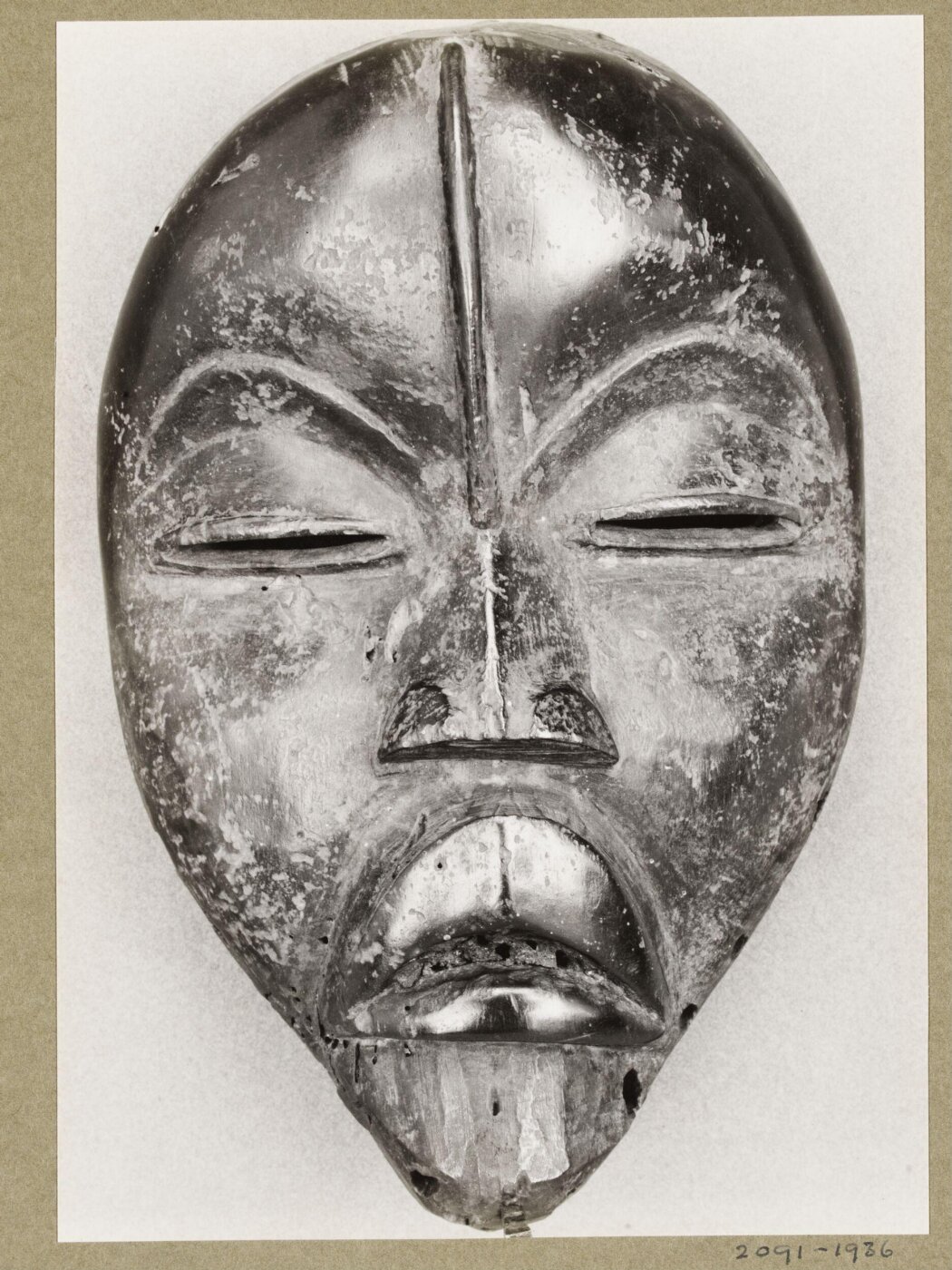 Walker Evans, Mask, Ivory Coast