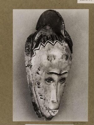Polychrome mask, Ivory Coast