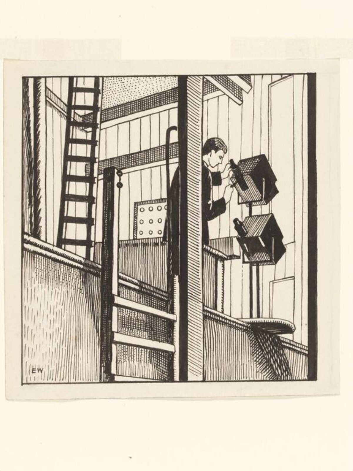 Drawing, Ethelbert White, 1920s