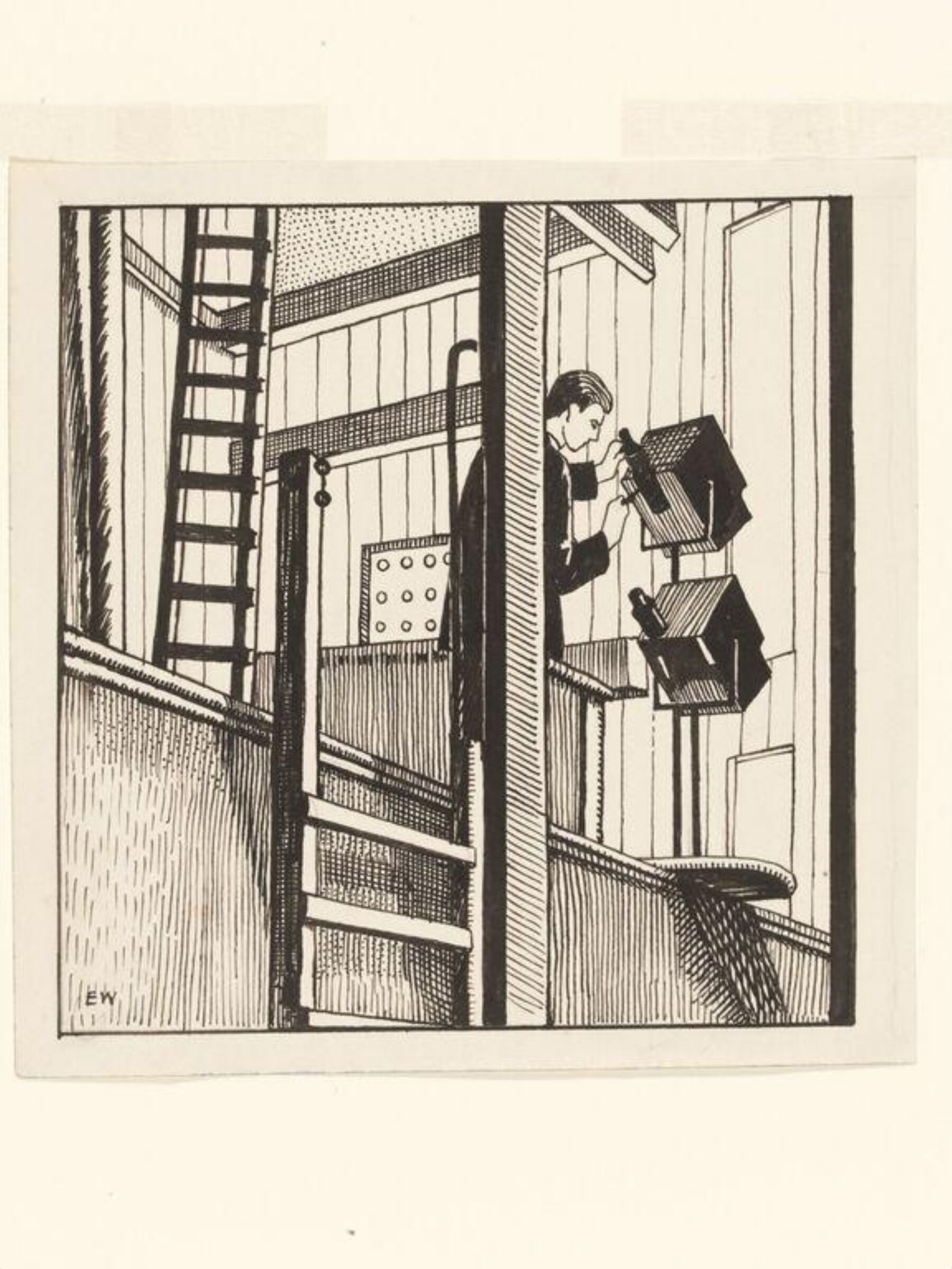 Drawing, Ethelbert White, 1920s