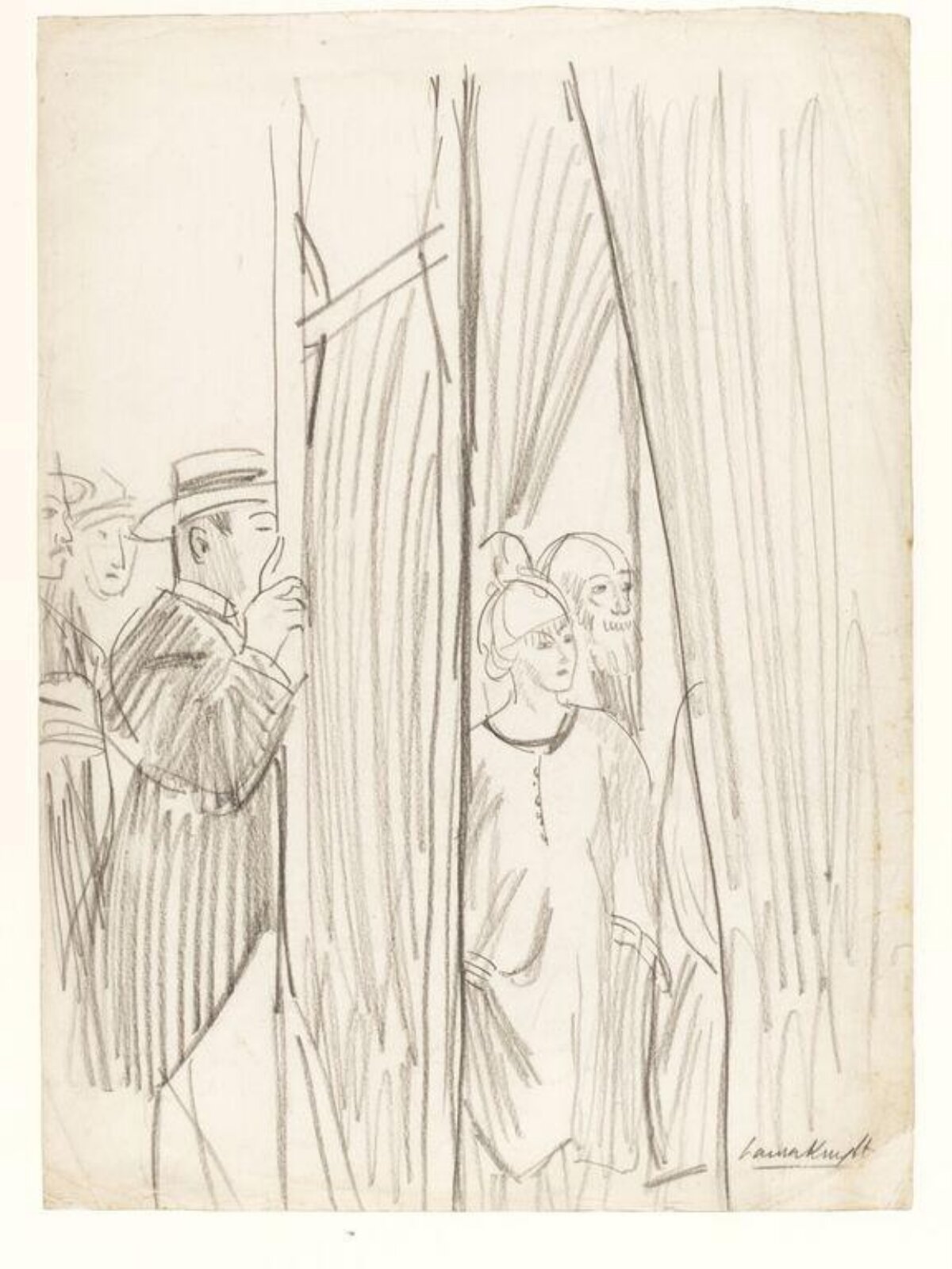 Drawing, Laura Knight