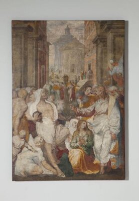 The Raising of Lazarus, Perino del Vaga, 1538-1539