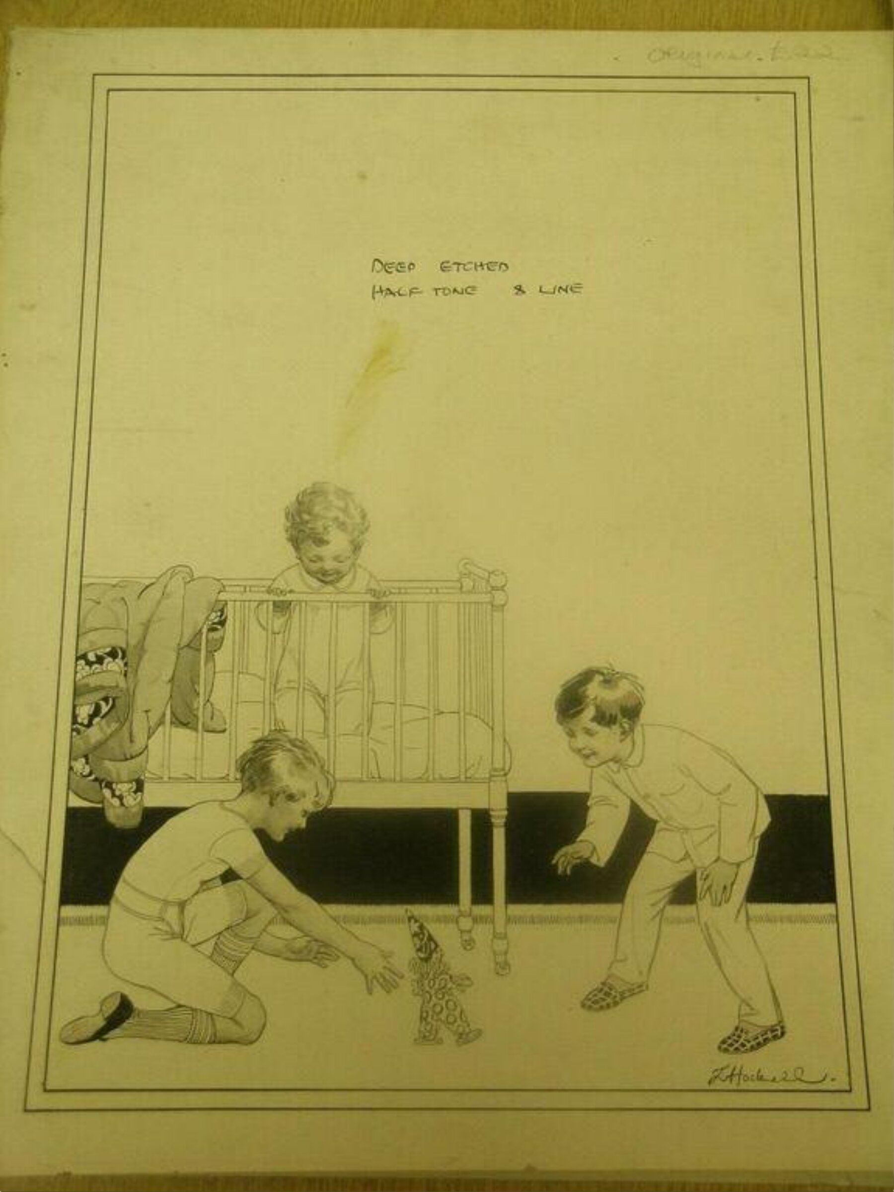 Drawing, Lilian Hocknell, ca. 1922