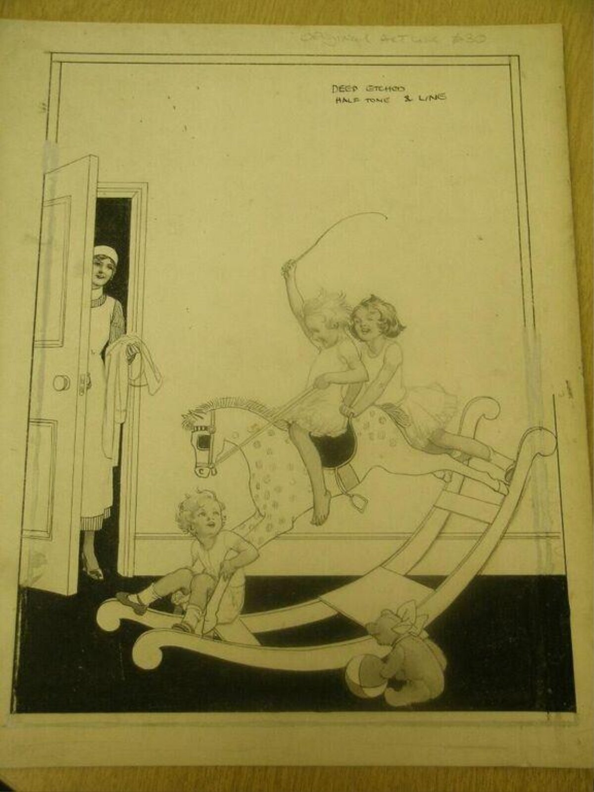 Drawing, Lilian Hocknell, ca. 1922