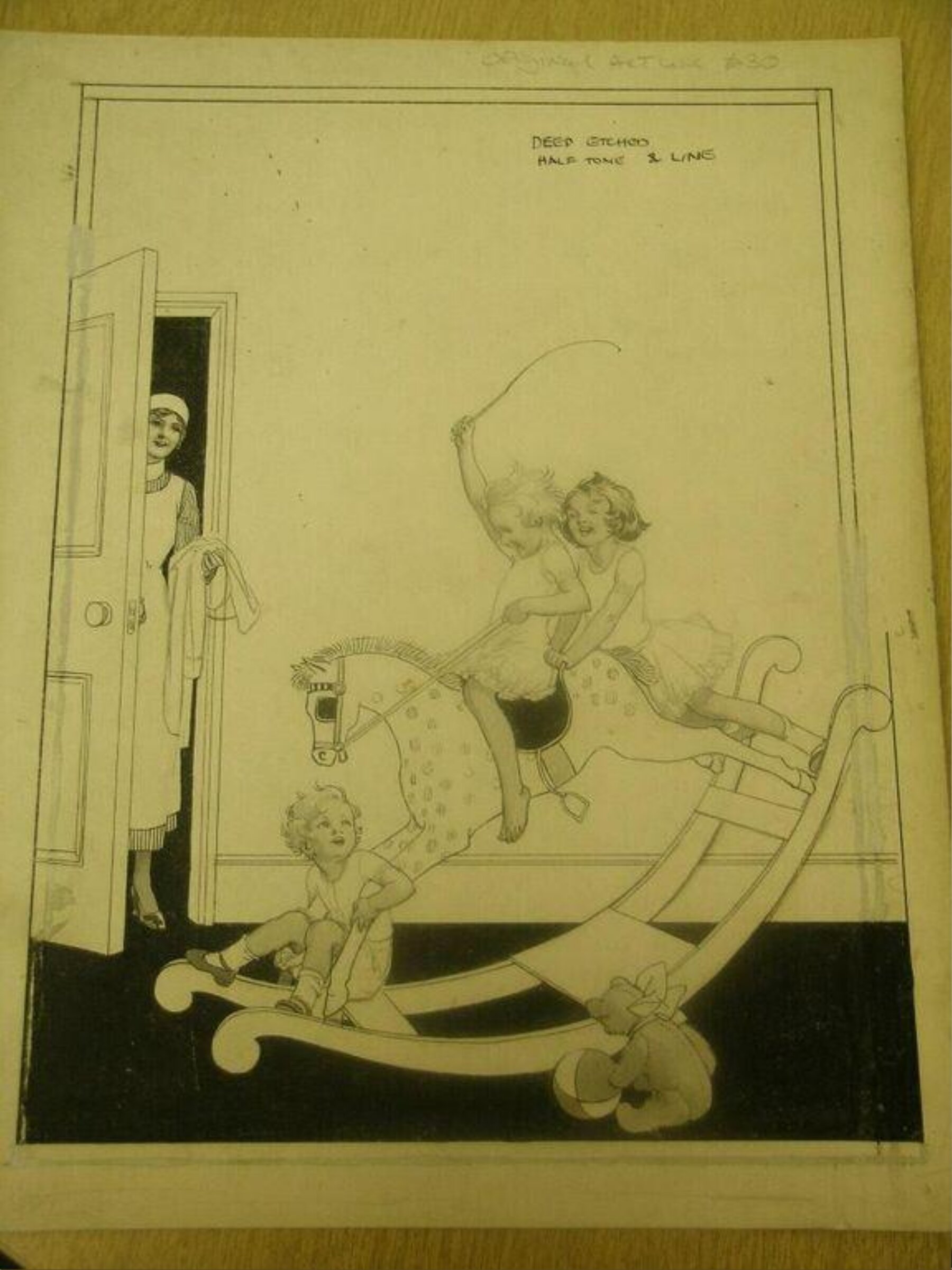 Drawing, Lilian Hocknell, ca. 1922