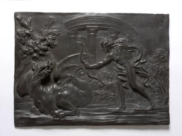 Apollo Slaying the Serpent Python | Donner, Georg Raphael | V&A Explore ...