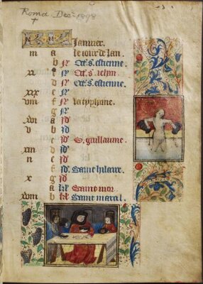 Book of Hours, Use of Rouen, in Latin and French
