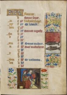 Book of Hours, Use of Rouen, in Latin and French thumbnail 1
