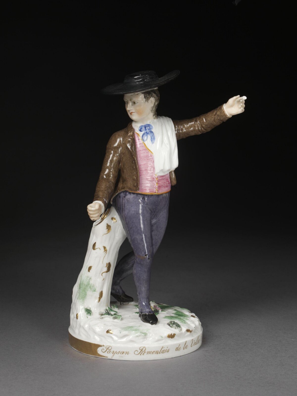 Statuette, Rockingham Ceramic Factory, 1830-1835