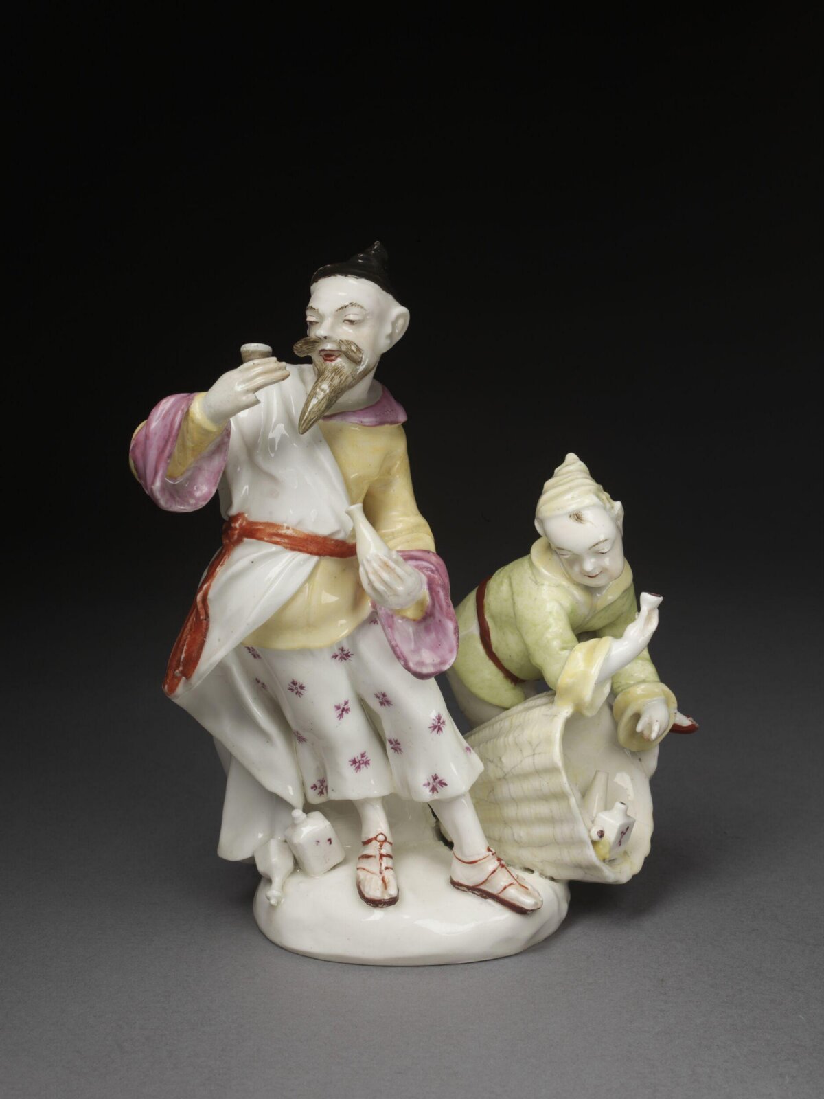Figure group, Agostino Carlini, 1752-1755