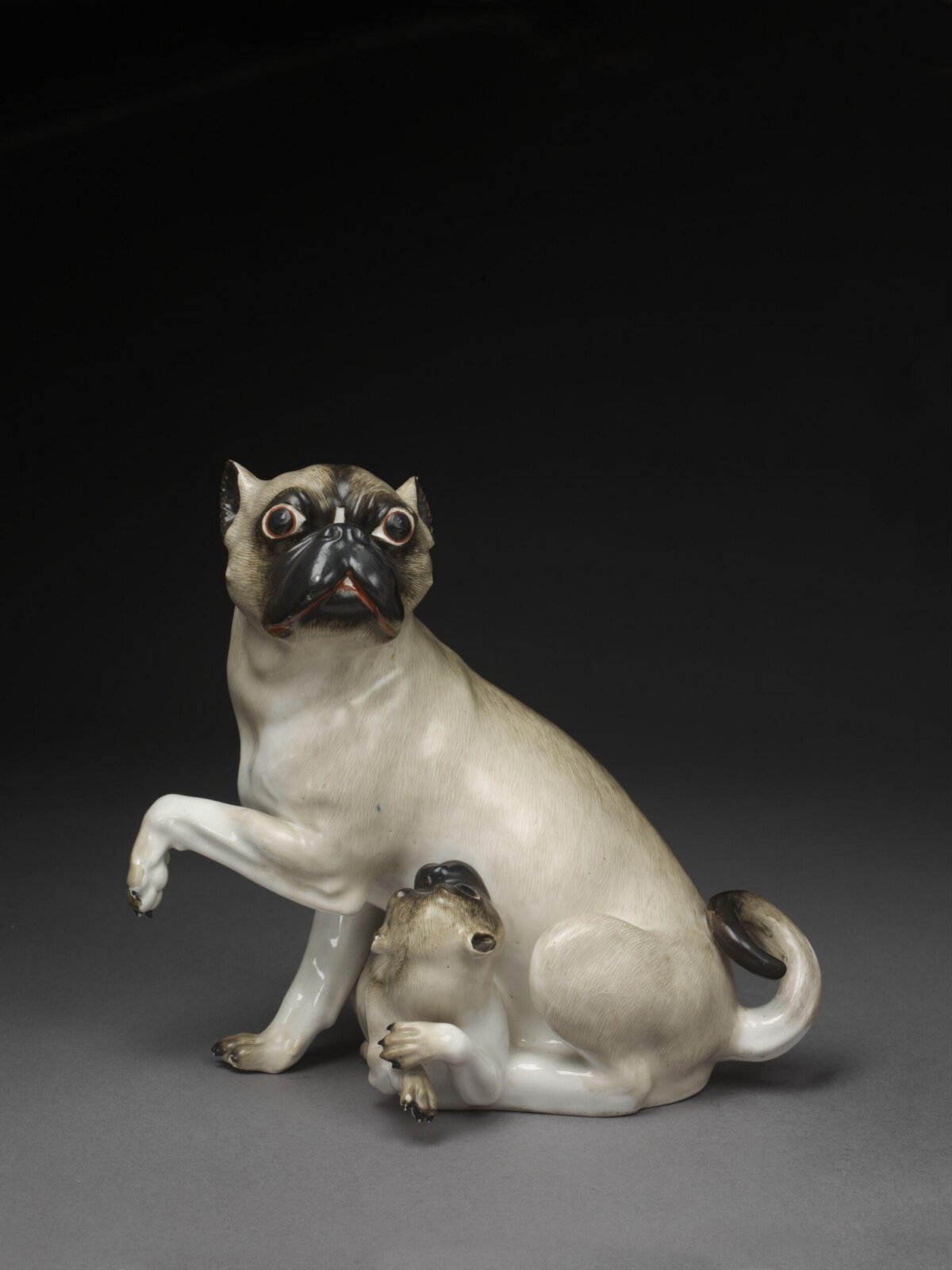 Figure group, Chamberlain & Co., ca. 1820