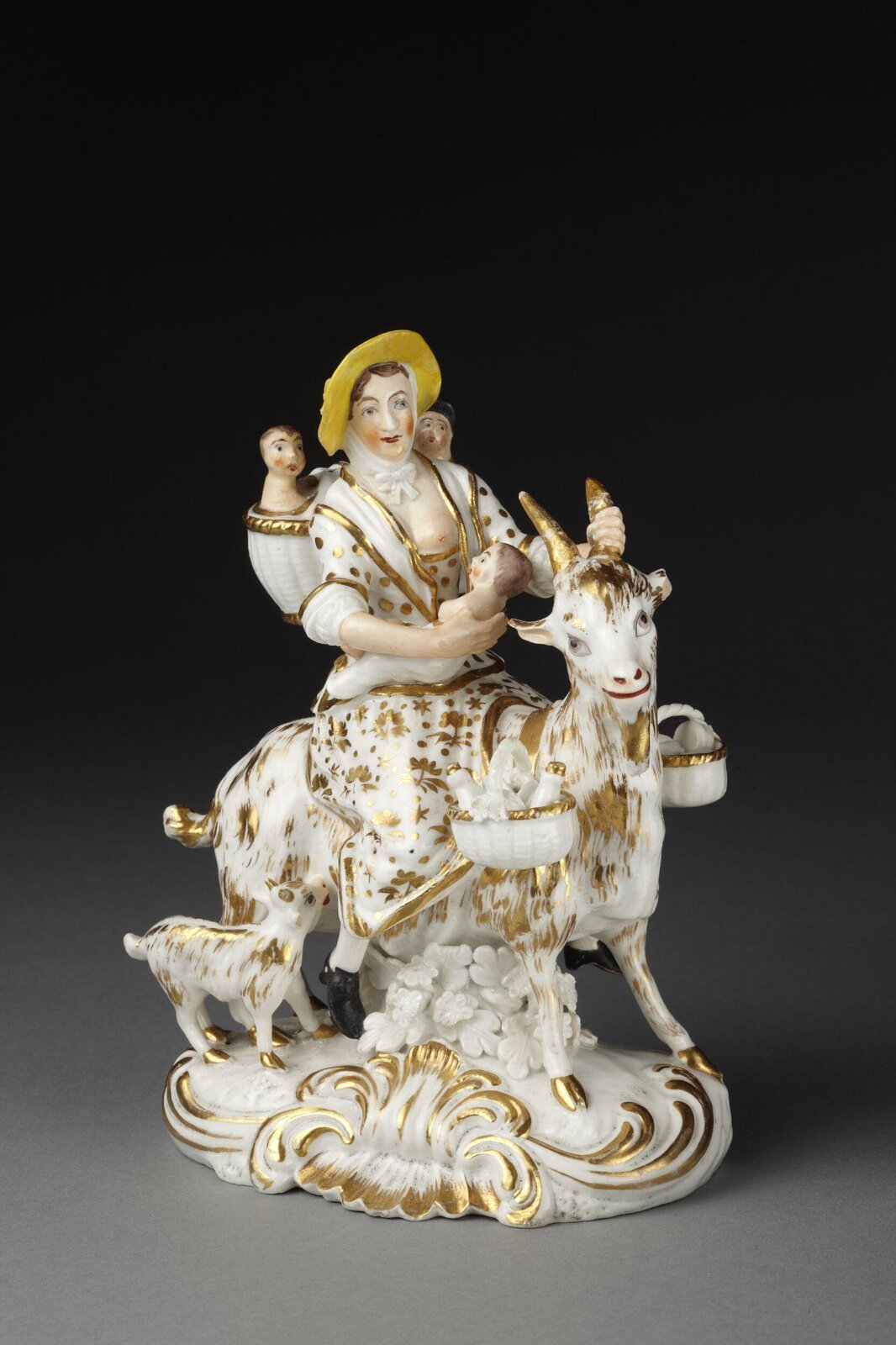 Figure group, Derby Porcelain factory, ca. 1800