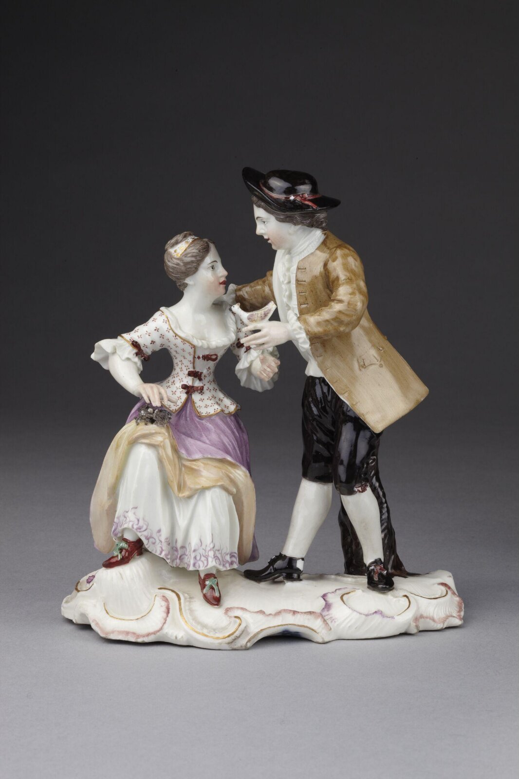 Figure group, Johann Wilhelm Lanz, ca. 1760