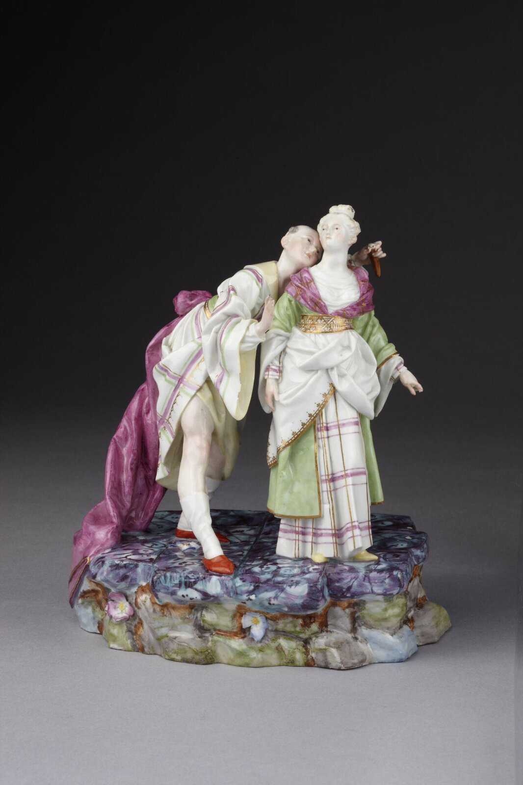 Figure group, Höchst porcelain factory, 1760-1765