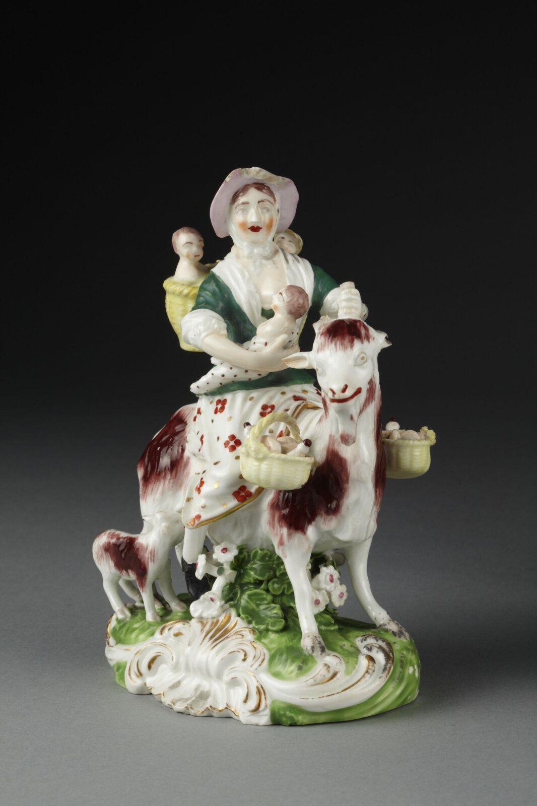 Figure group, Derby Porcelain factory, ca. 1810-1830