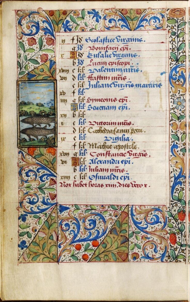 Book of Hours, The 'Playfair Hours' top image