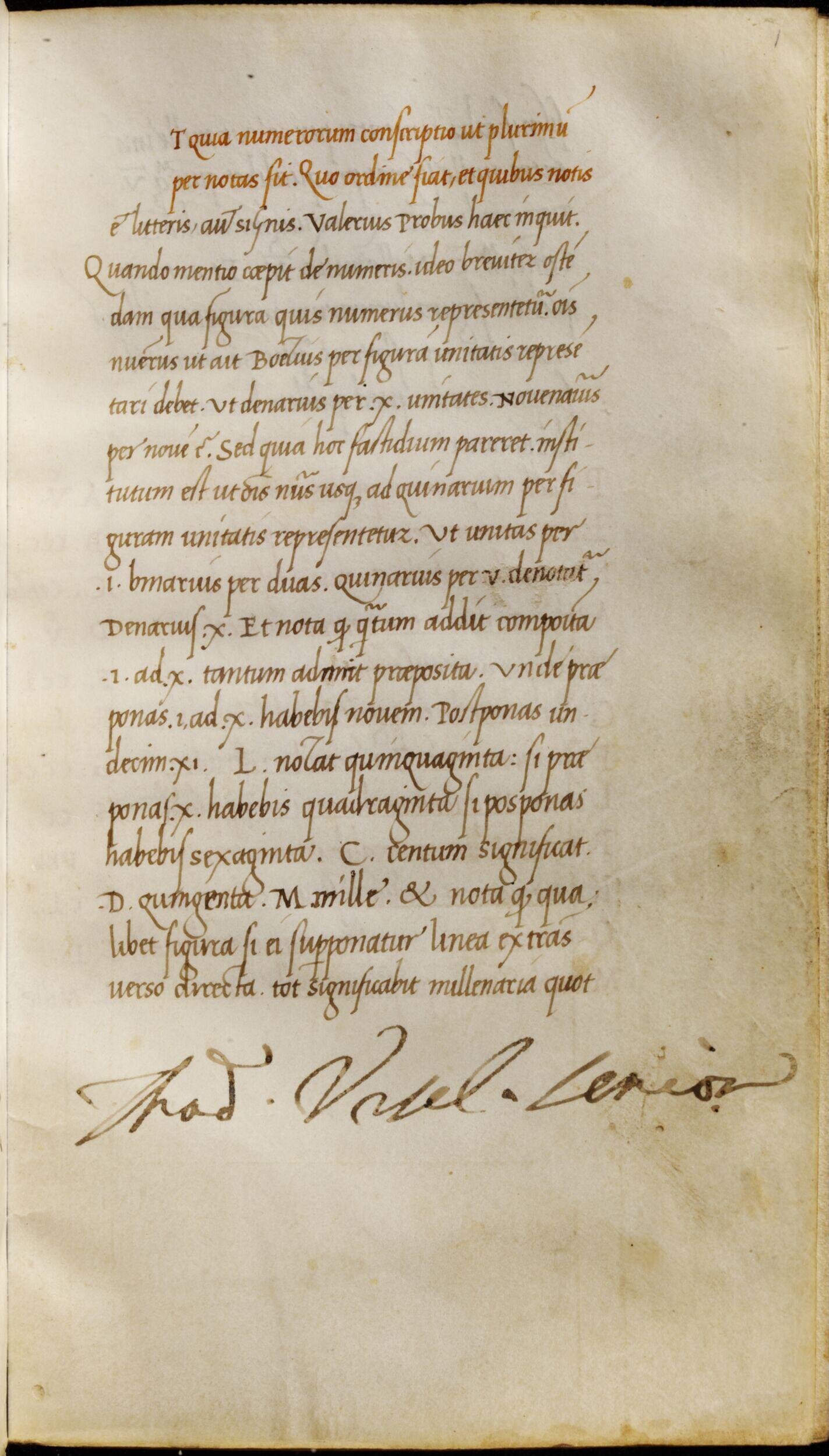 Tracts by Marcus Valerius Probus, Vibius Sequester, Modestus, Maurus Servius Honoratus and others