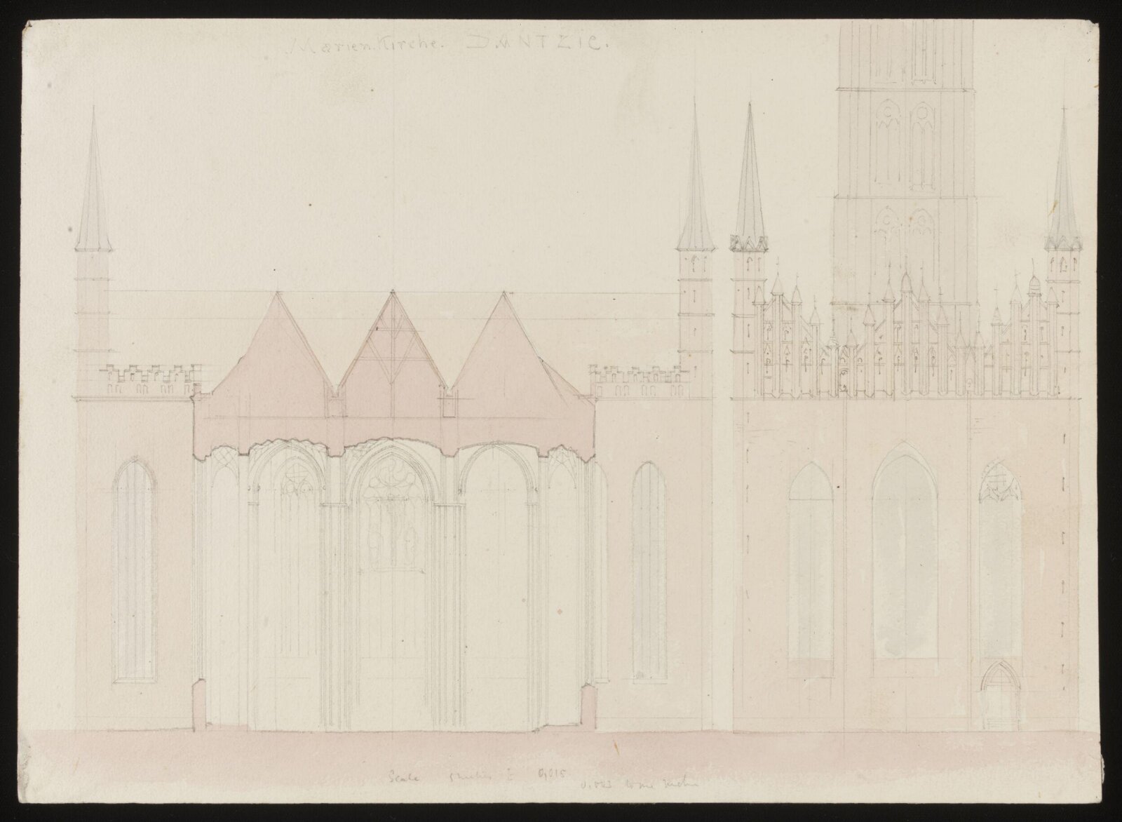 Drawing, Richard Phené Spiers, 19th century